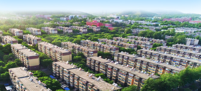 临淄区金山镇十化建老旧小区改造EMC易倍·（中国大陆）官方网站
