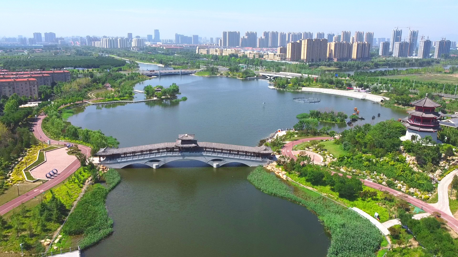 淄博高新区猪龙河综合治理生态建设EMC易倍·（中国大陆）官方网站
